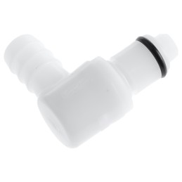 1 pcs - Colder Products Hose Connector, Elbow Hose Tail Coupling 3/8in ID, 8.3 bar