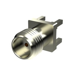 10 pcs : PCB.SMAFSTJ.NI - SMA(F)ST FOR PCB MOUNT NI PLATIN