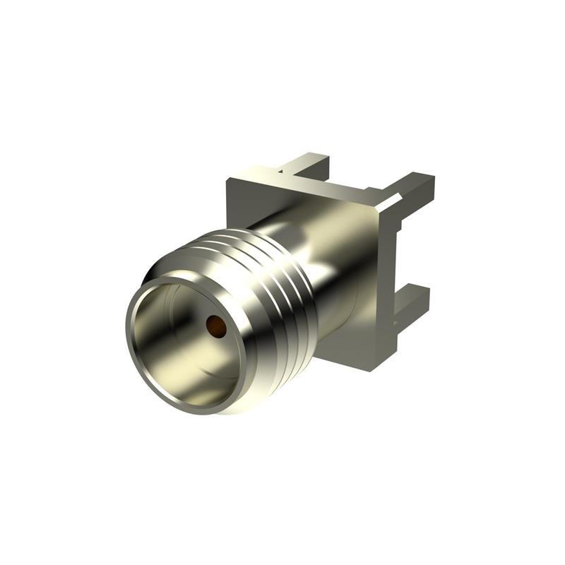10 pcs : PCB.SMAFSTJ.NI - SMA(F)ST FOR PCB MOUNT NI PLATIN