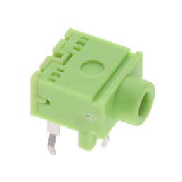 10 pcs : STX-3120-3B-577C - STEREO JACK, ALL PLASTIC, LT GRE