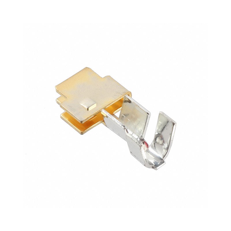 10 pcs : CC46R-1416-01-L - TERM BLADE FEMALE 14-16AWG GOLD