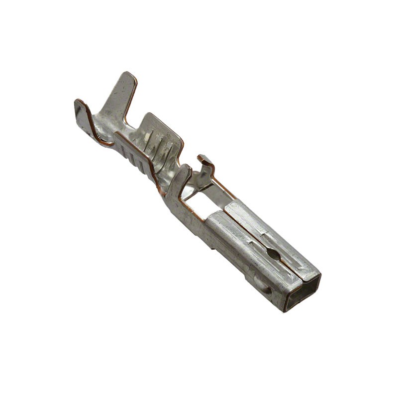 10 pcs : 0357460410 - TERM BLADE FEMALE 24AWG TIN