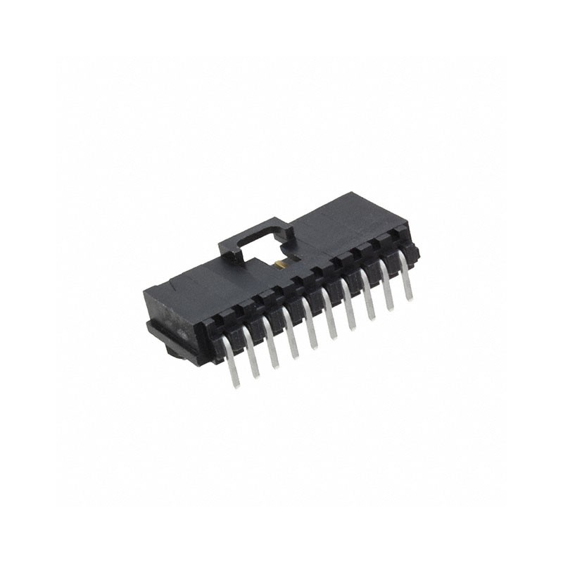 10 pcs : 0705550079 - CONN HEADER R/A 10POS 2.54MM