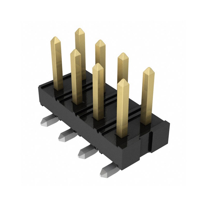 10 pcs : 0877590874 - CONN HEADER SMD 8POS 2MM