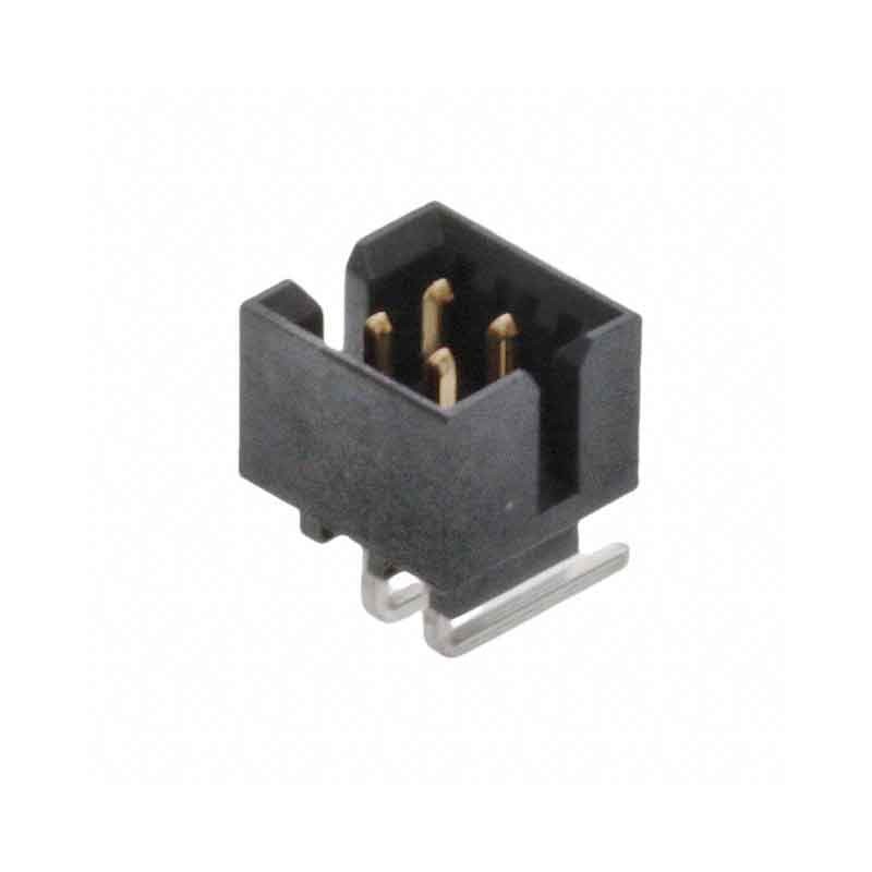 10 pcs : 0878330419 - CONN HEADER R/A 4POS 2MM