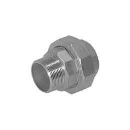 1 pcs - RS PRO Stainless Steel Pipe Fitting, Straight Decagon Union, Male R 1-1/2in x Female Rc 1-1/2in