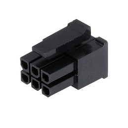10 pcs : 0430250610 - CONN RCPT HSG 6POS 3.00MM