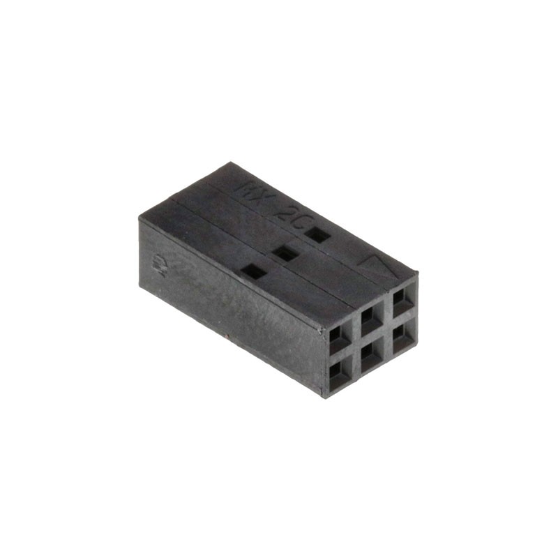 10 pcs : 0022552061 - CONN RCPT HSG 6POS 2.54MM