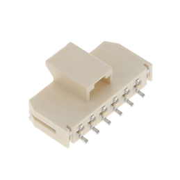 10 pcs : 1054302106 - CONN HEADER SMD R/A 6POS 2.5MM