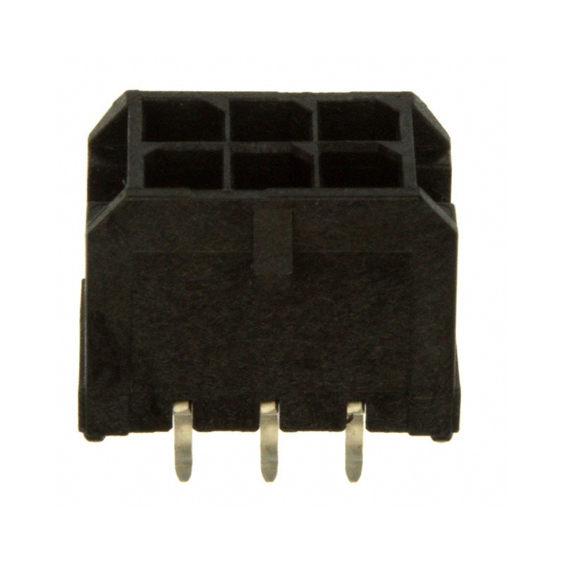 10 pcs : 0430450613 - CONN HEADER VERT 6POS 3MM