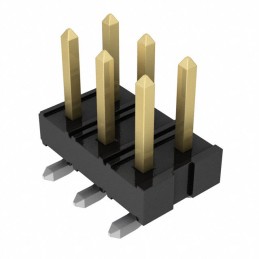 10 pcs : 0877590664 - CONN HEADER SMD 6POS 2MM