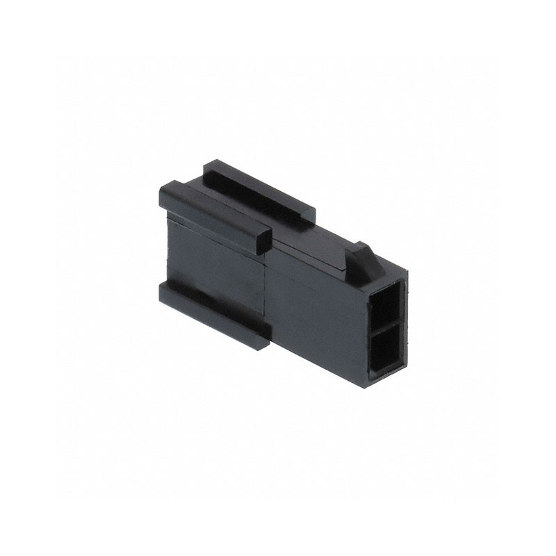 10 pcs : 0430200201 - CONN PLUG HSG 2POS 3MM VERT DUAL