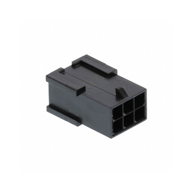 10 pcs : 0430200601 - CONN PLUG HSG 6POS 3.00MM