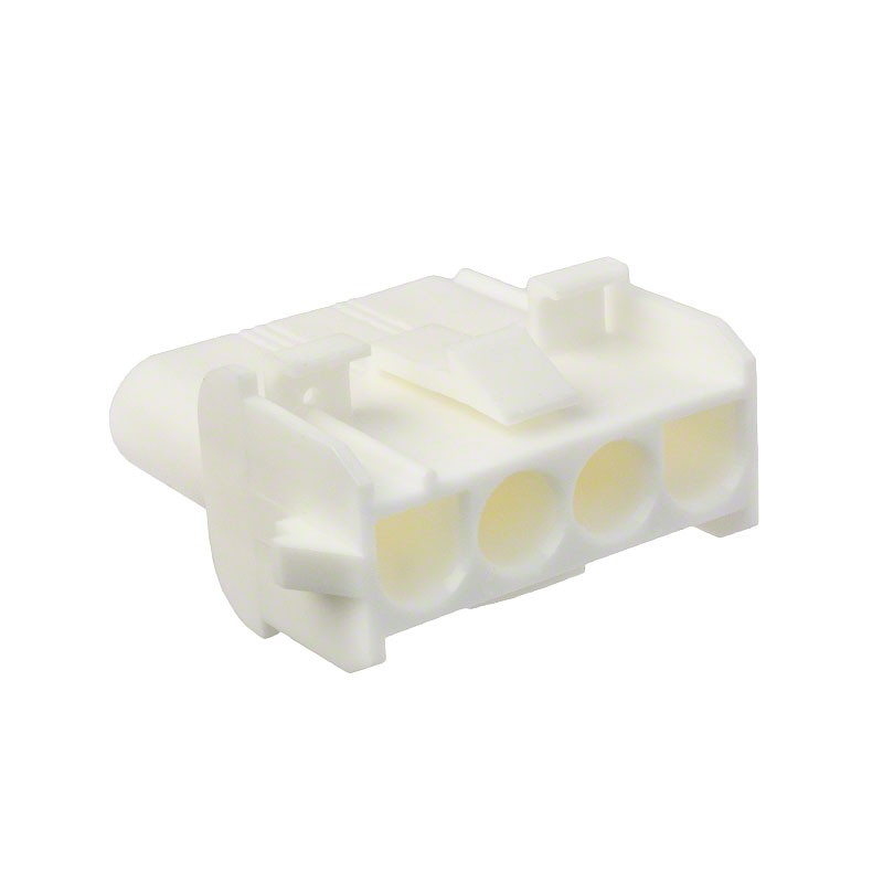 10 pcs : 0050842042 - CONN RCPT HSG 4POS WHITE