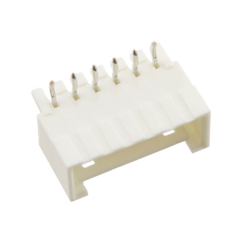 10 pcs : 0534260610 - CONN HEADER R/A 6POS 2.5MM