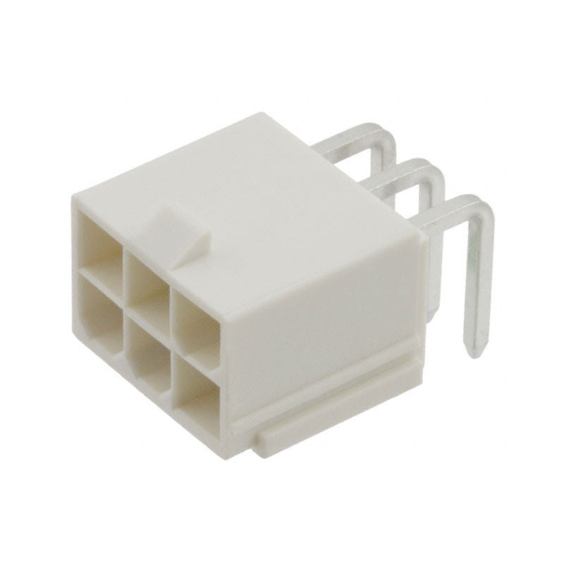 10 pcs : 0874270602 - CONN HEADER R/A 6POS 4.2MM