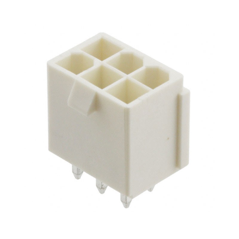 10 pcs : 0874270642 - CONN HEADER VERT 6POS 4.2MM