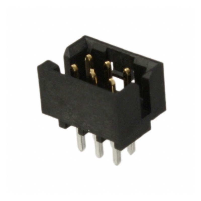 10 pcs : 0878310641 - CONN HEADER VERT 6POS 2MM