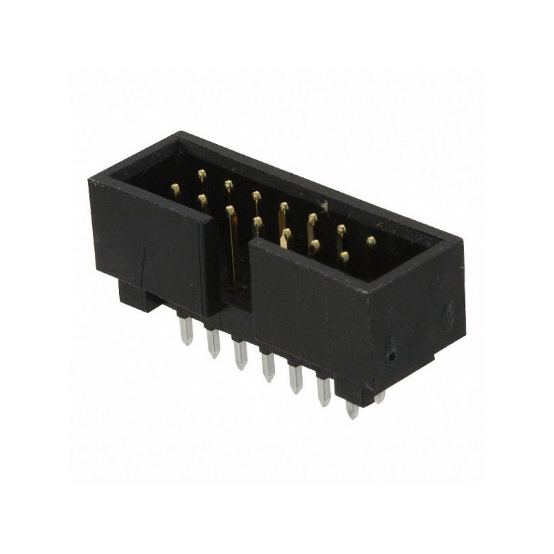 10 pcs : 0702461404 - CONN HEADER VERT 14POS 2.54MM