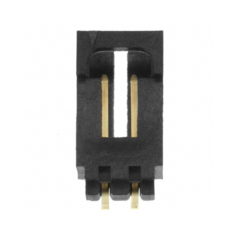 10 pcs : 0705530106 - CONN HEADER R/A 2POS 2.54MM