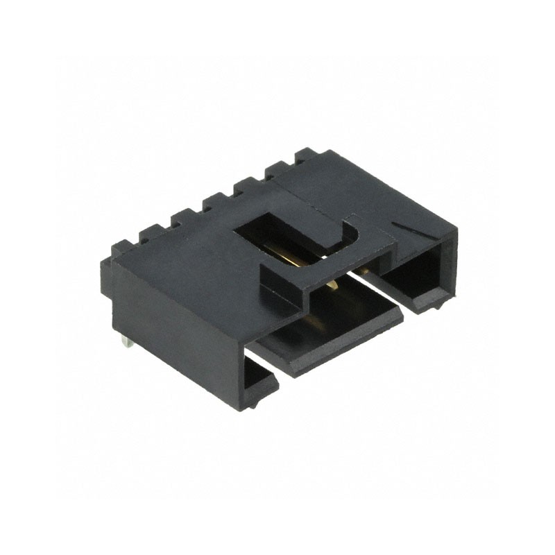 10 pcs : 0705530110 - CONN HEADER R/A 6POS 2.54MM