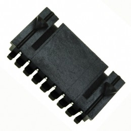 10 pcs : 0705550007 - CONN HEADER R/A 8POS 2.54MM