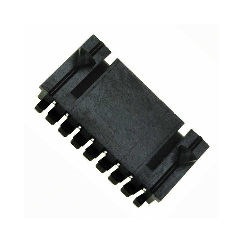 10 pcs : 0705550007 - CONN HEADER R/A 8POS 2.54MM