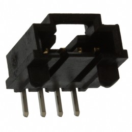 10 pcs : 0705550038 - CONN HEADER R/A 4POS 2.54MM