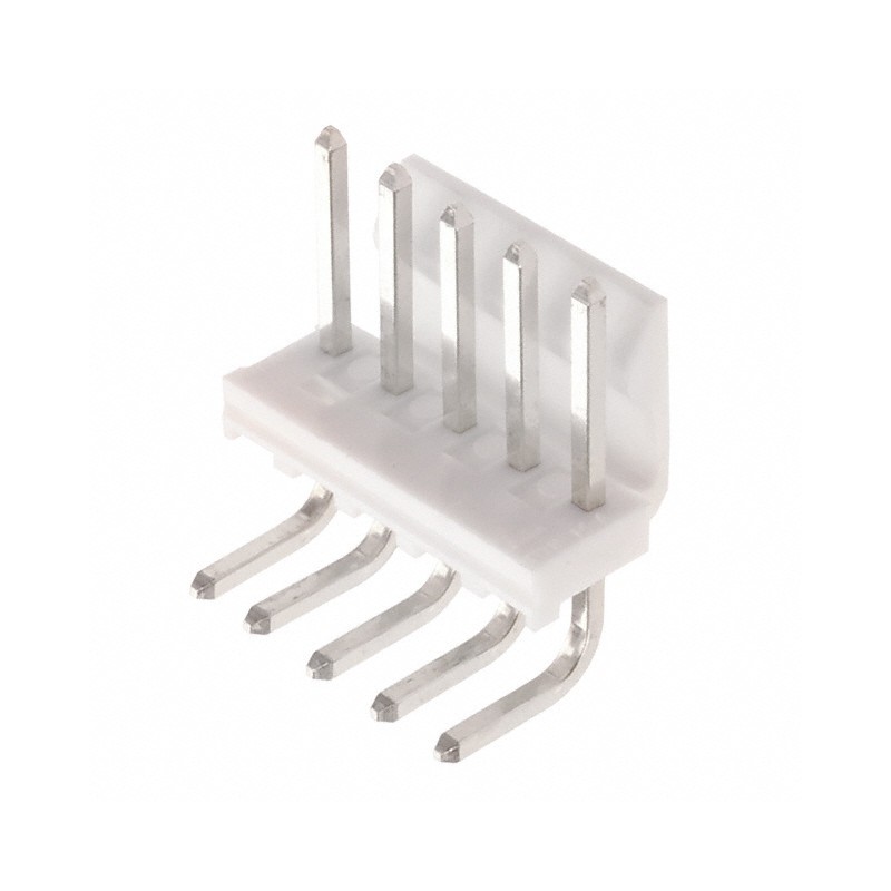 10 pcs : 0026605050 - CONN HEADER R/A 5POS 3.96MM