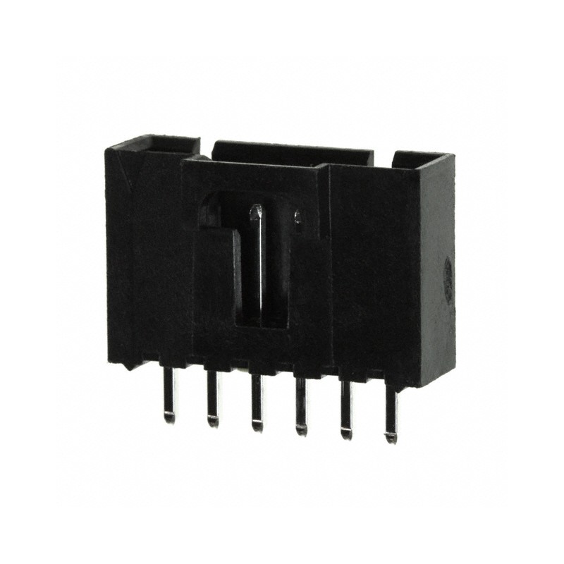 10 pcs : 0705430040 - CONN HEADER VERT 6POS 2.54MM