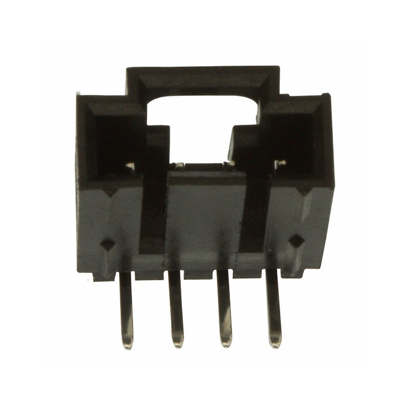 10 pcs : 0705530038 - CONN HEADER R/A 4POS 2.54MM