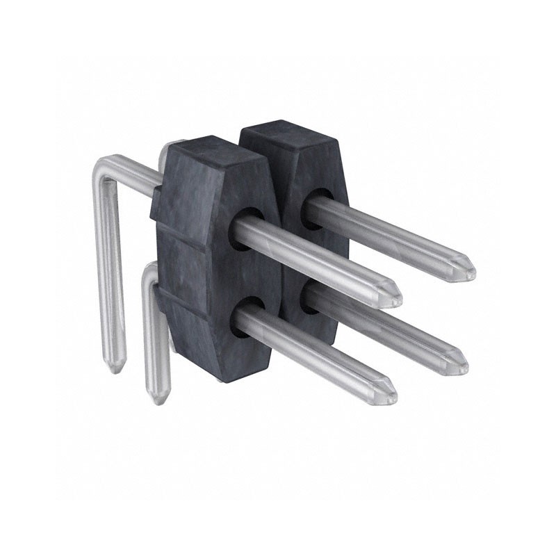 10 pcs : 0901220121 - CONN HEADER R/A 2POS