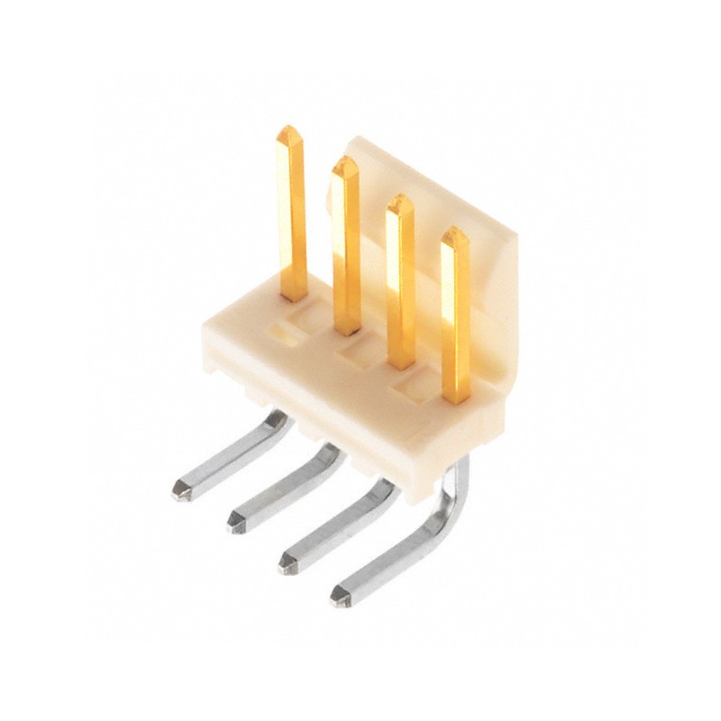 10 pcs : 0026615040 - CONN HEADER R/A 4POS 3.96MM