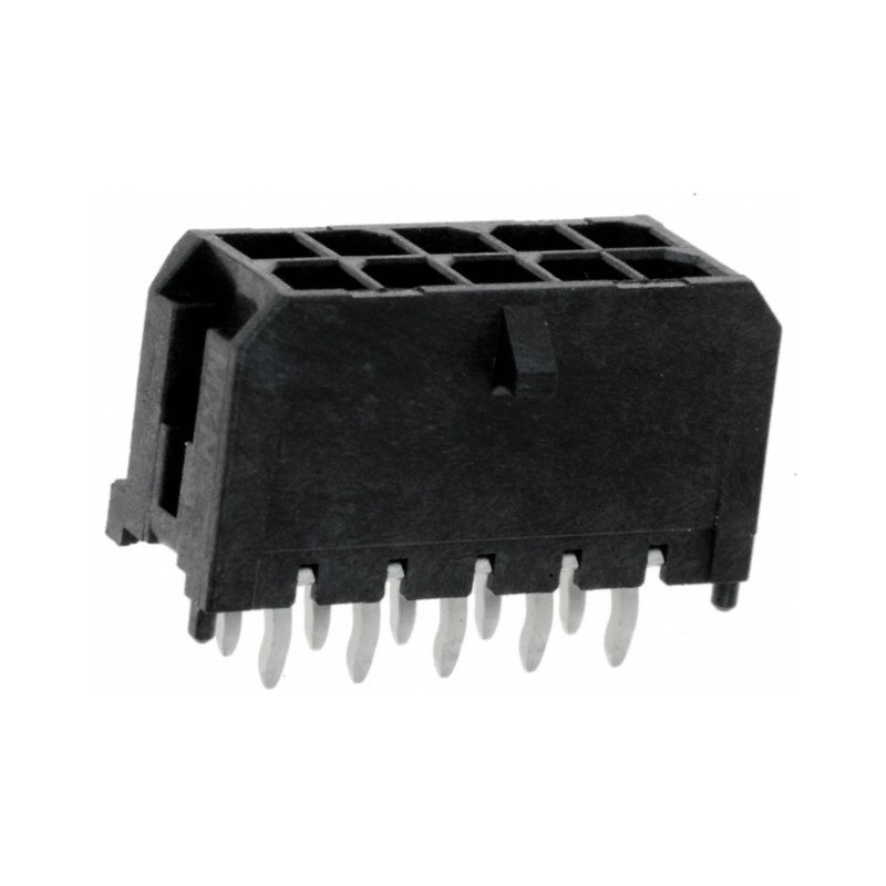 10 pcs : 0430451025 - CONN HEADER VERT 10POS 3MM