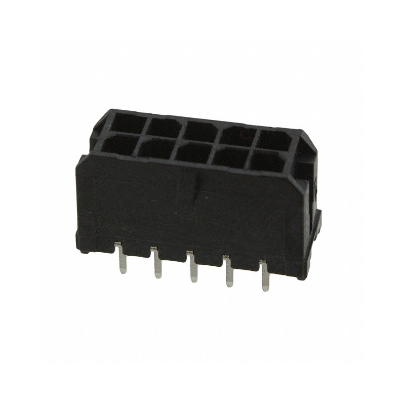 10 pcs : 0430451027 - CONN HEADER VERT 10POS 3MM