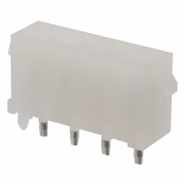 10 pcs : 0432550129 - CONN HEADER VERT 4POS 6.35MM