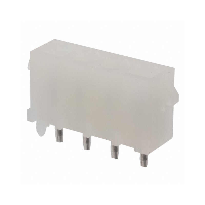 10 pcs : 0432550129 - CONN HEADER VERT 4POS 6.35MM