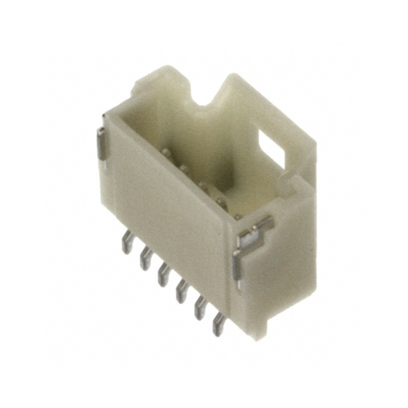 10 pcs : 5015680607 - CONN HEADER SMD R/A 6POS 1MM