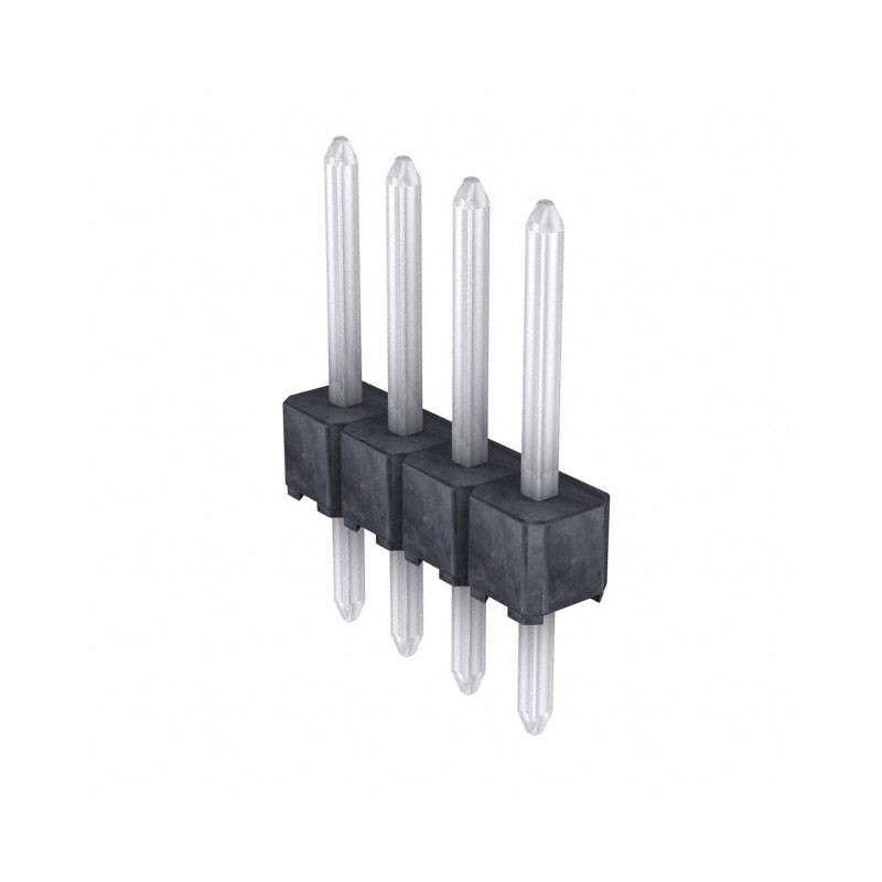 10 pcs : 0901200124 - CONN HEADER VERT 4POS 2.54MM