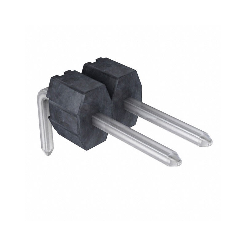 10 pcs : 0901210122 - CONN HEADER R/A 2POS 2.54MM