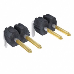 10 pcs : 0901210766 - CONN HEADER R/A 6POS 2.54MM