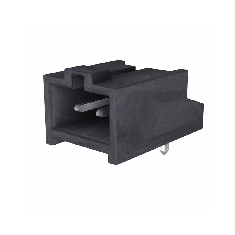 10 pcs : 0901362102 - CONN HEADER R/A 2POS 2.54MM