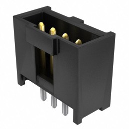 10 pcs : 0901361204 - CONN HEADER VERT 4POS 2.54MM