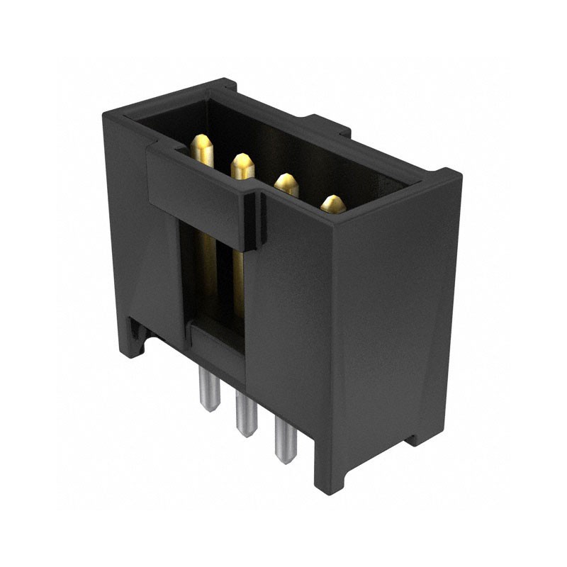 10 pcs : 0901361204 - CONN HEADER VERT 4POS 2.54MM