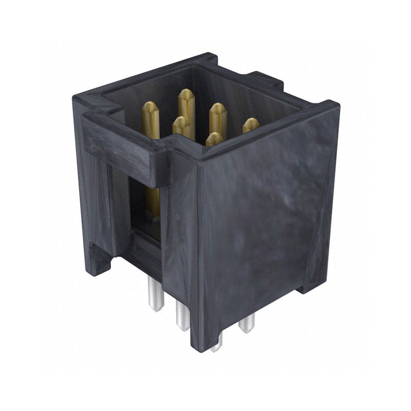 10 pcs : 0901301206 - CONN HEADER VERT 6POS 2.54MM