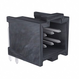 10 pcs : 0901303106 - CONN HEADER R/A 6POS 2.54MM