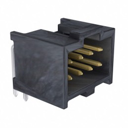 10 pcs : 0901303208 - CONN HEADER R/A 8POS 2.54MM