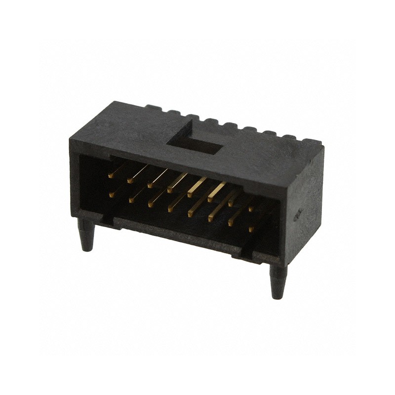 10 pcs : 0741640016 - CONN HEADER R/A 16POS 2.54MM