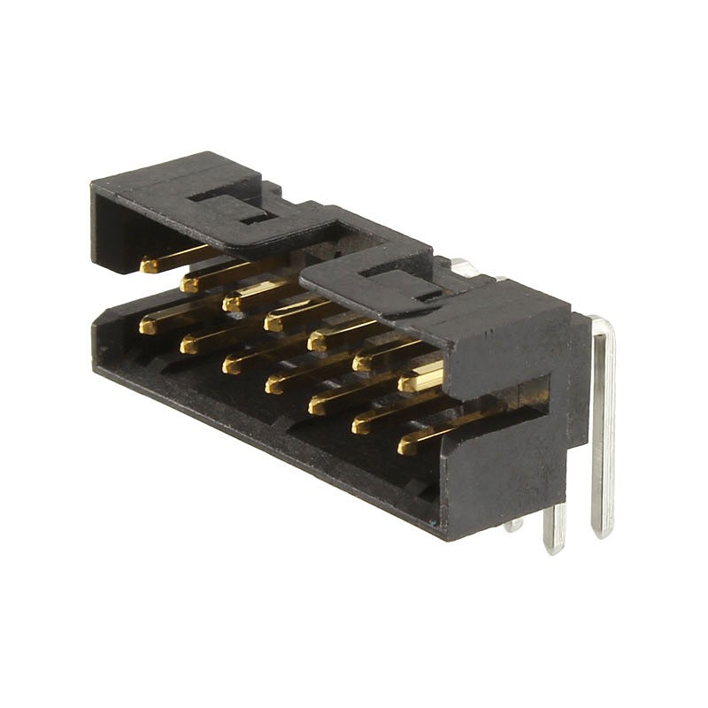 10 pcs : 0878331421 - CONN HEADER R/A 14POS 2MM