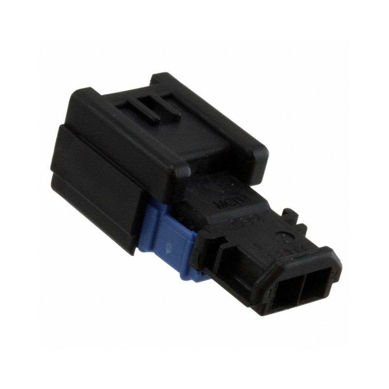 10 pcs : 0988241021 - CONN PLUG HSG 2POS UNSEALED BLK